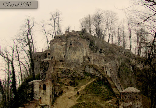 Rudkhan Castle in past