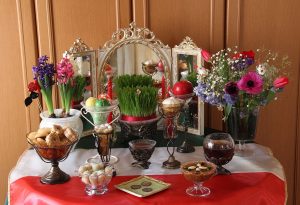 Persian Haft-sin in Nowruz Celebration